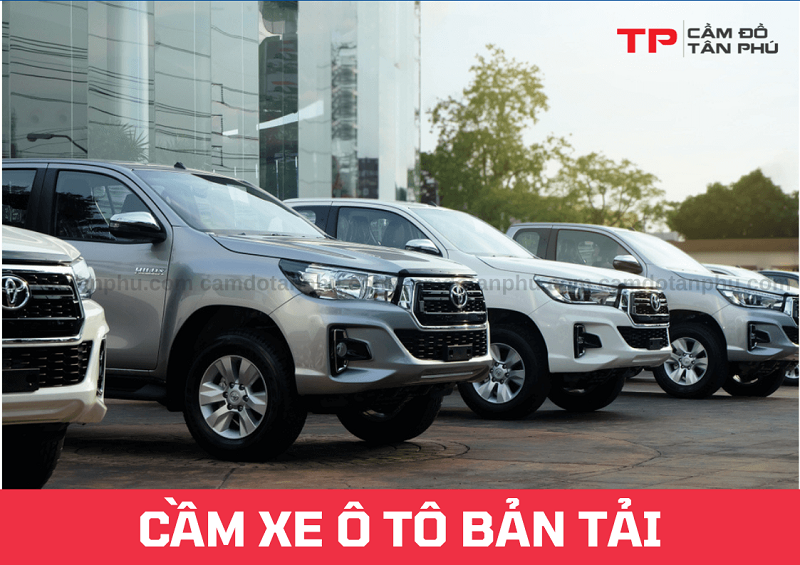 Cầm xe ô tô bán tải lãi suất thấp