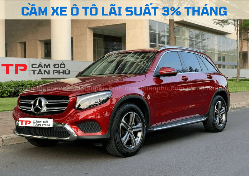 Cầm xe ô tô Mercedes lãi suất thấp