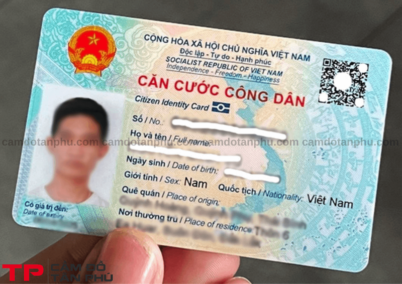 Cầm đồ giấy chứng minh nhân dân